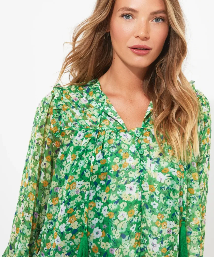 Spring Greens Top