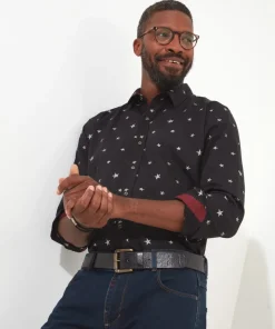 Star Embroidered Shirt