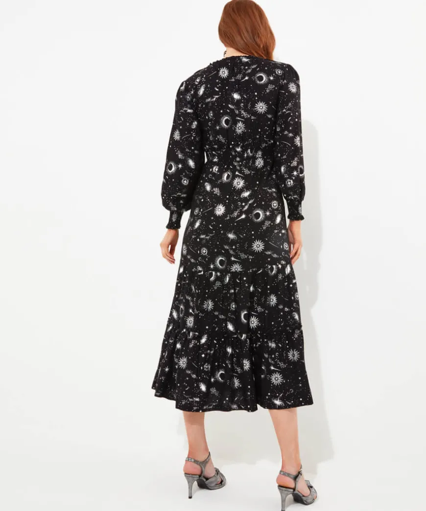 Starry Night Boho Dress