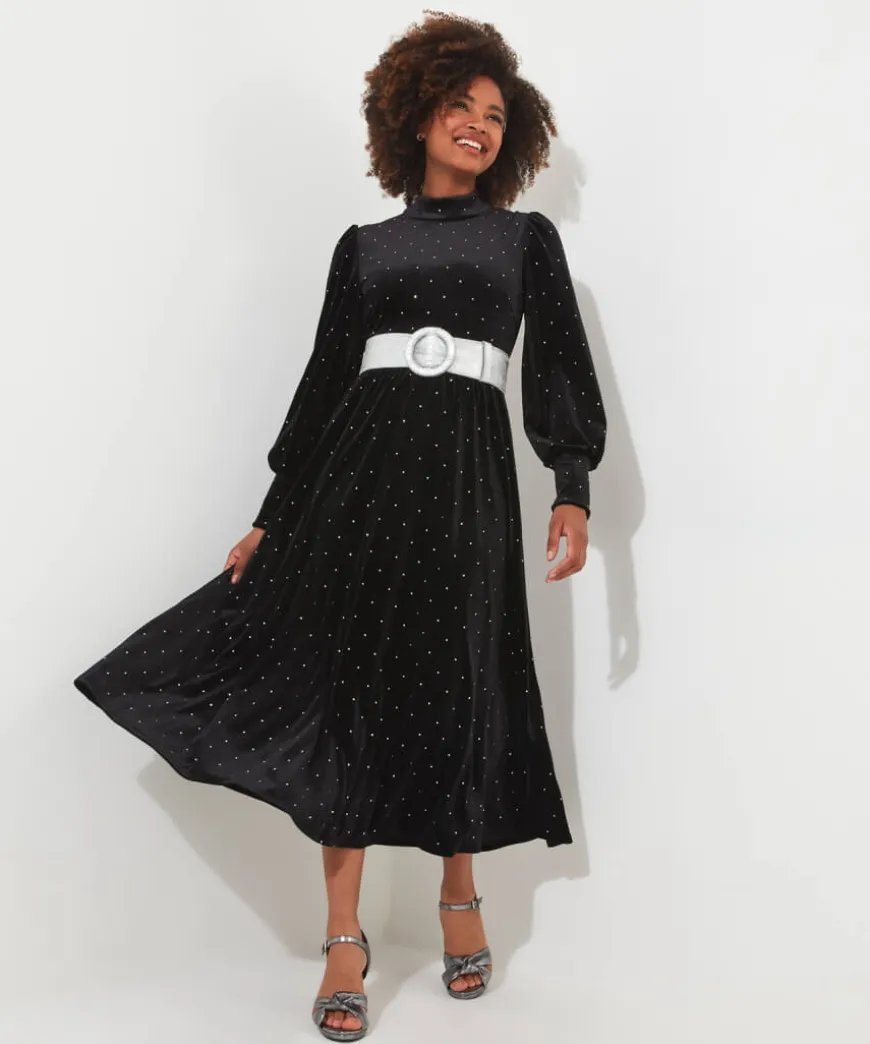 Starstruck Velour Dress