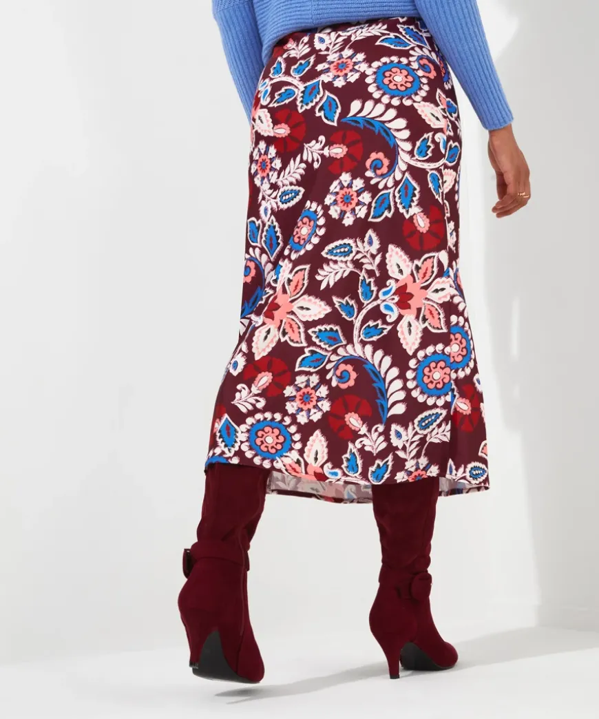 Stunning Satin Skirt