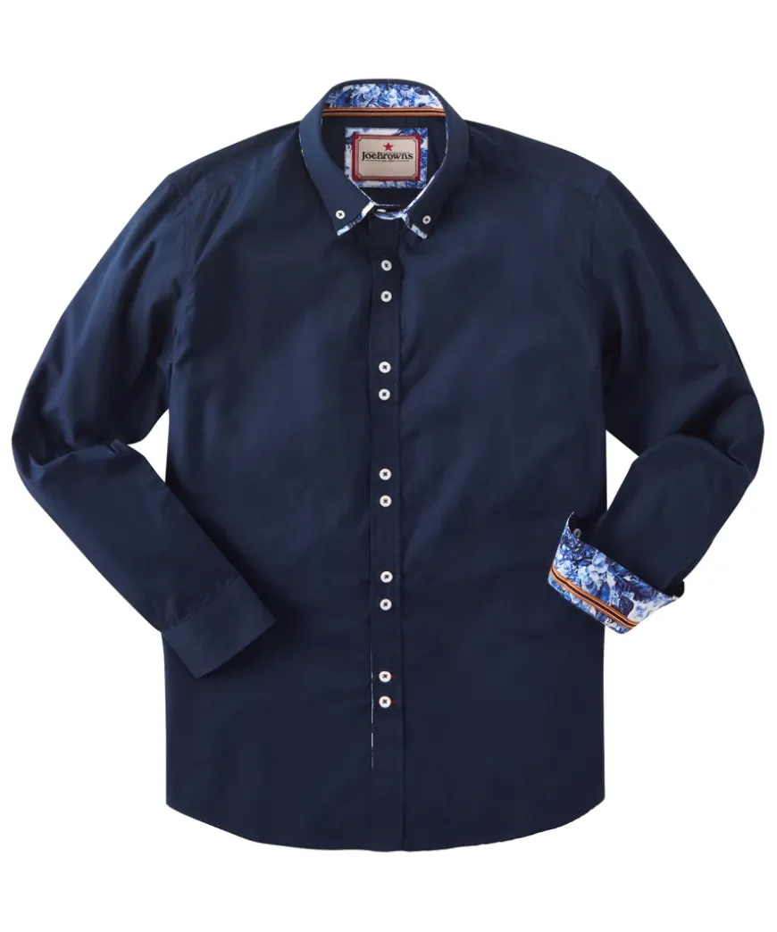 Stylish Double Collar Shirt