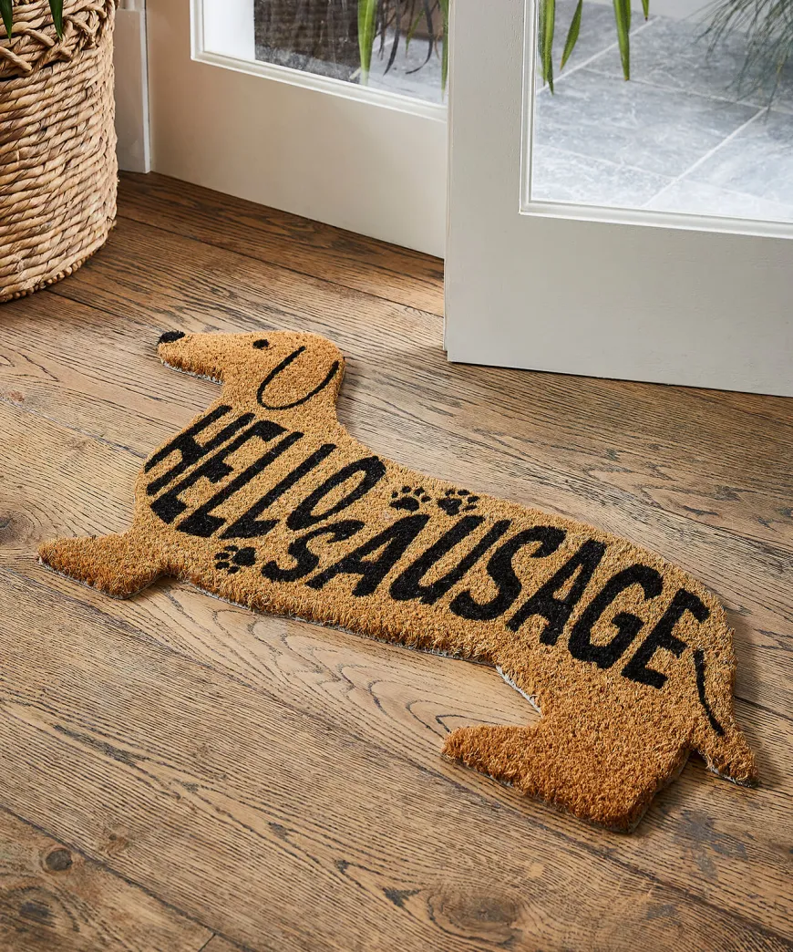 Super Sausage Dog Doormat