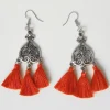 Temple Tree Tassel Earrings