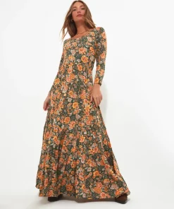 Tia Printed Dress