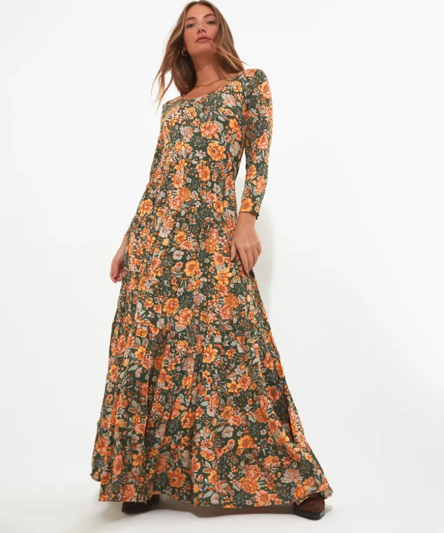 Tia Printed Dress