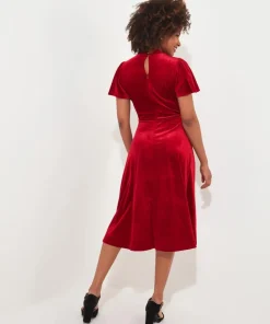 Valencia Velour Dress