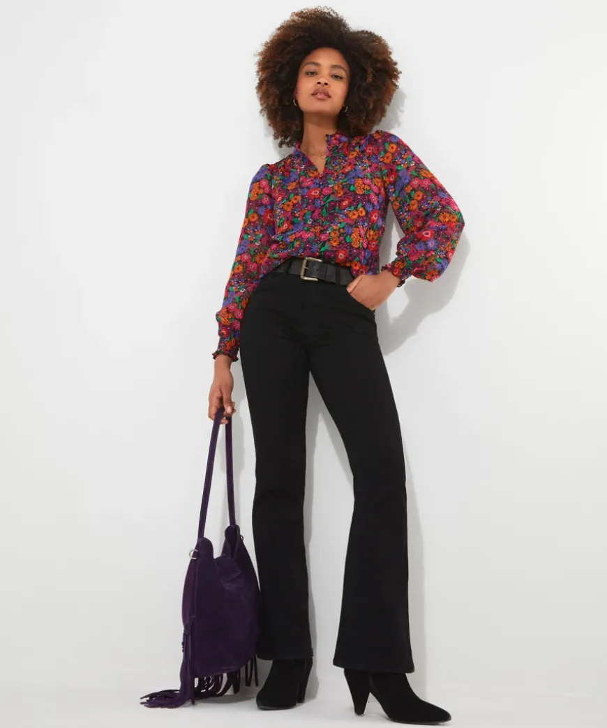 Vibrant Printed Blouse