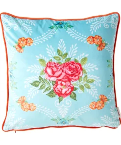 Vintage Floral Reversible Cushion