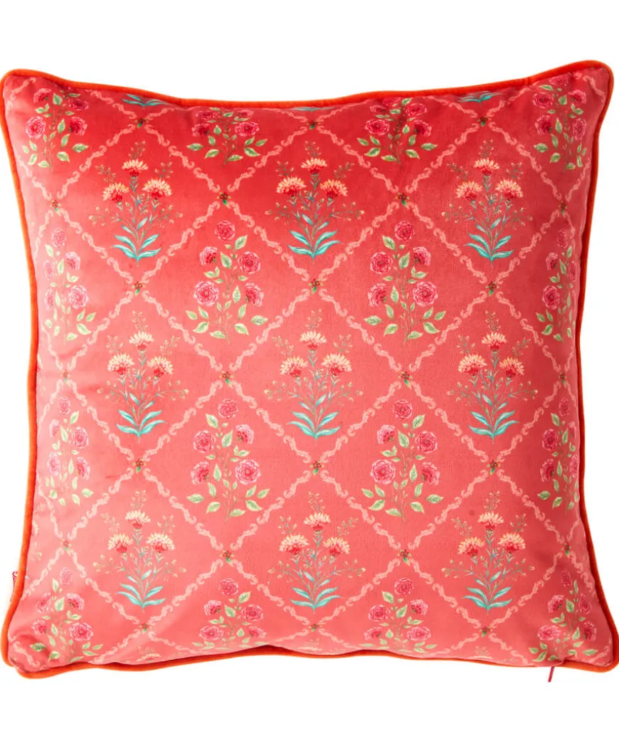 Vintage Floral Reversible Cushion