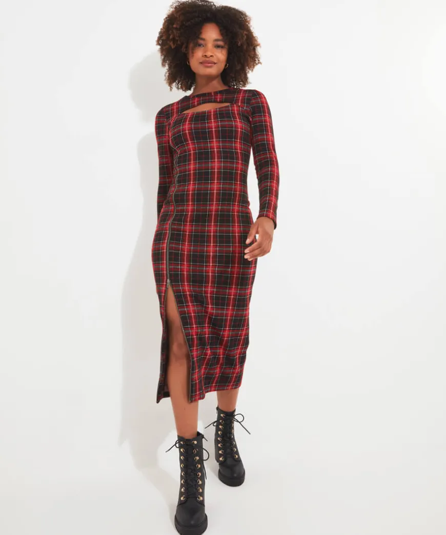Vivienne Check Dress