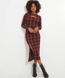 Vivienne Check Dress