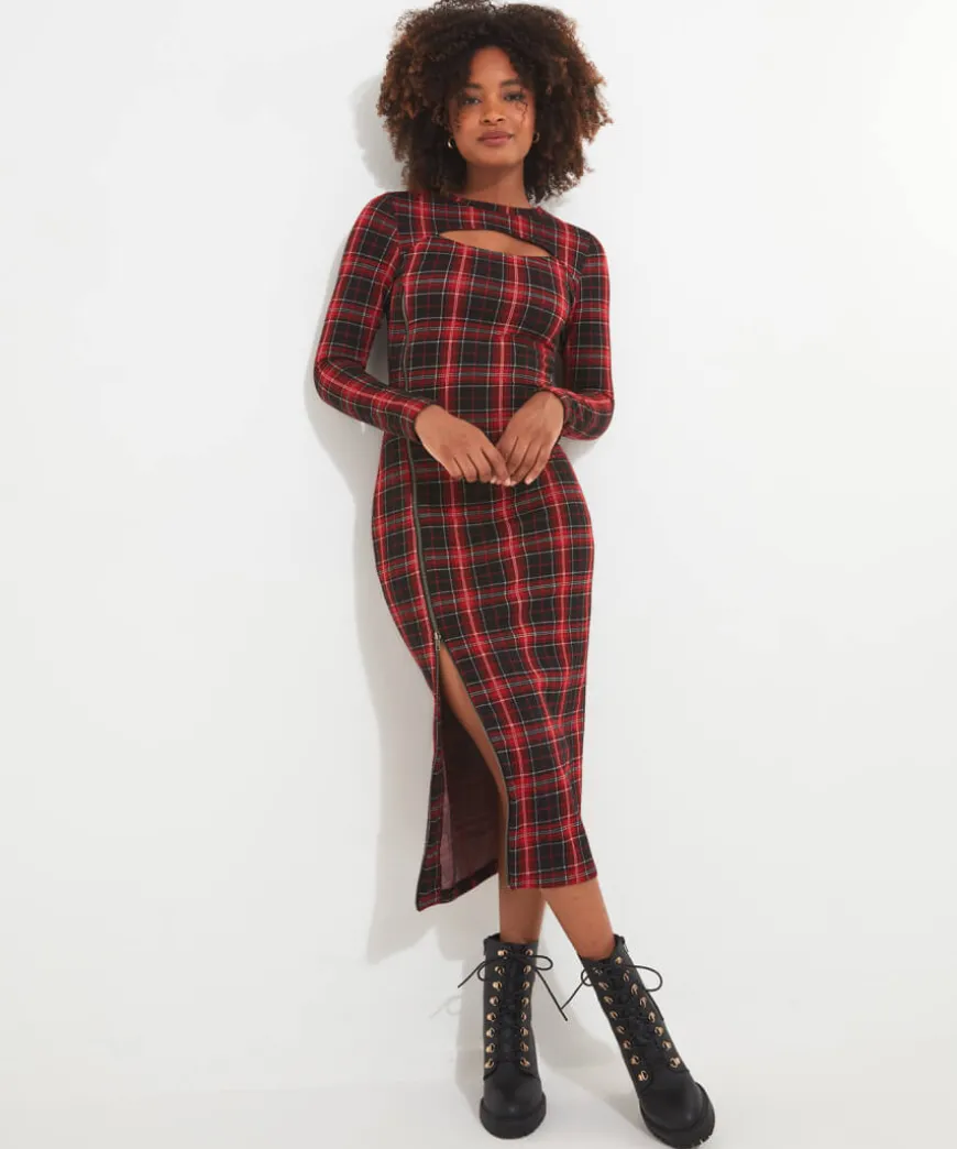 Vivienne Check Dress