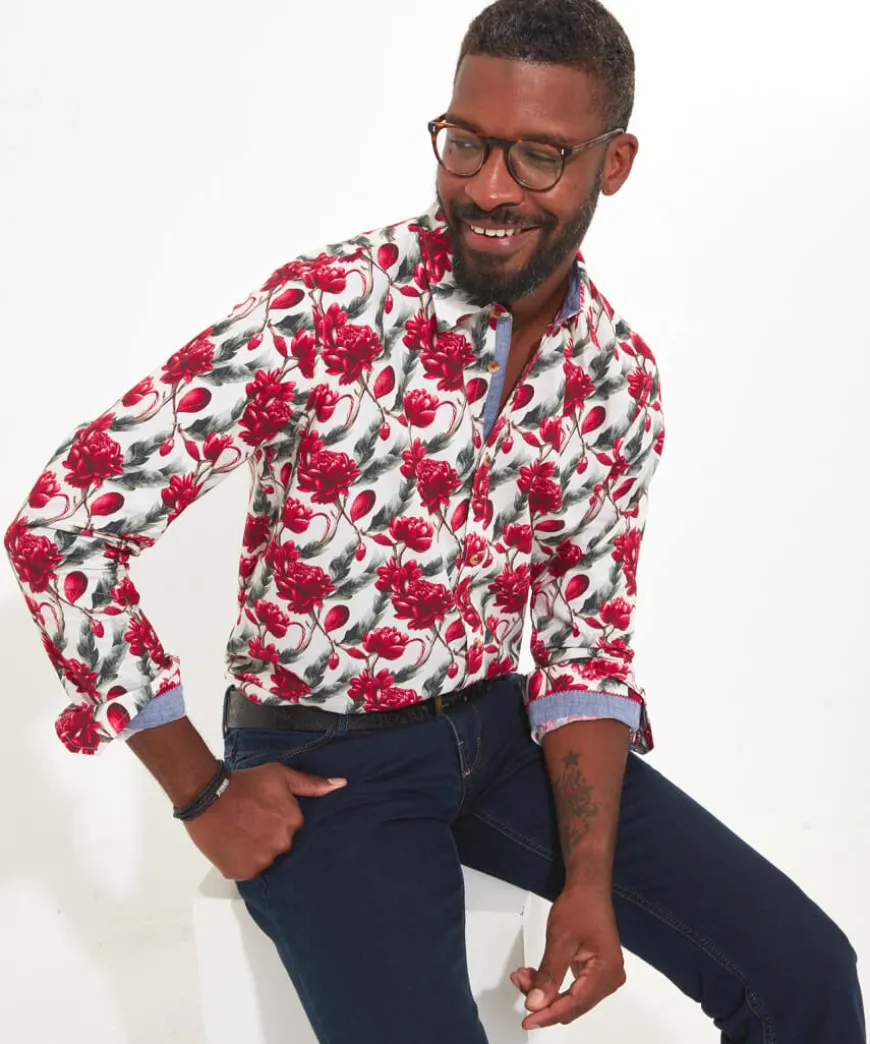 Winter Floral Shirt