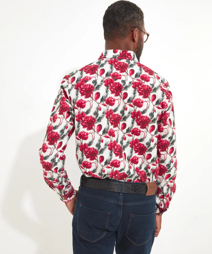 Winter Floral Shirt