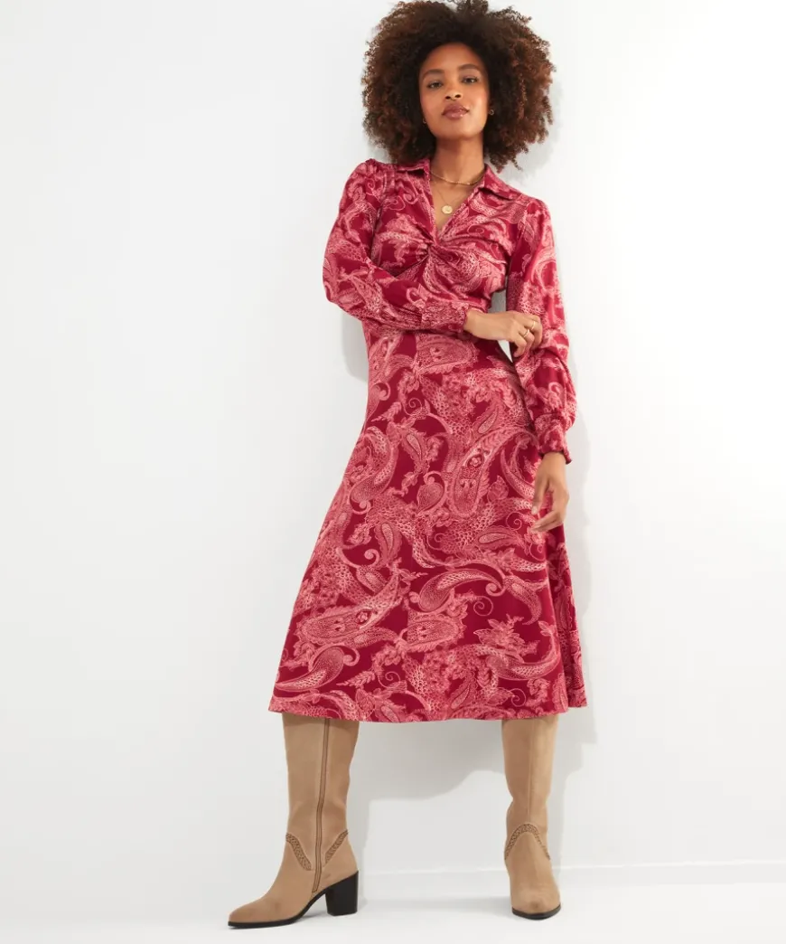 Winter Florals Dress