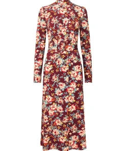 Winter Florals Jersey Dress