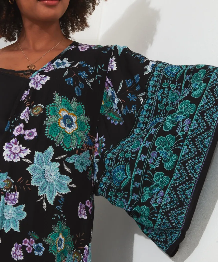 Winter Walks Kimono
