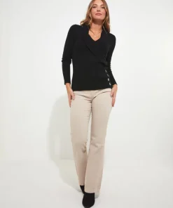 Wonderful Wrap Front Jumper