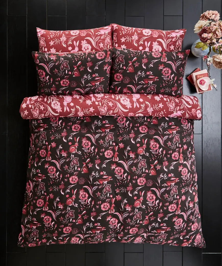 Woodland Brushed Cotton Reversible Bed Set